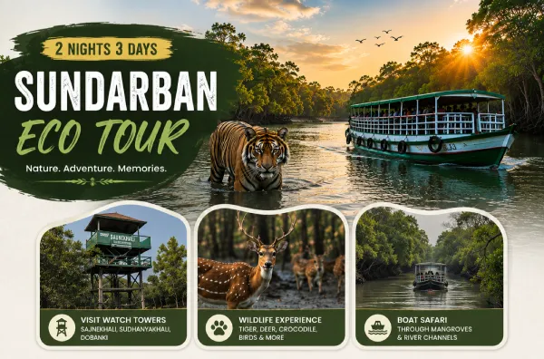 Sundarban 2 Nights 3 Days Tour